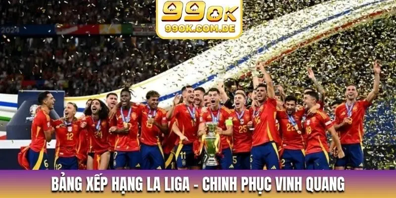 bảng xếp hạng La Liga