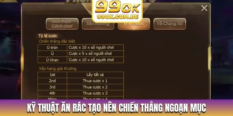 Kỹ thuật ăn rác tạo nên chiến thắng ngoạn mục